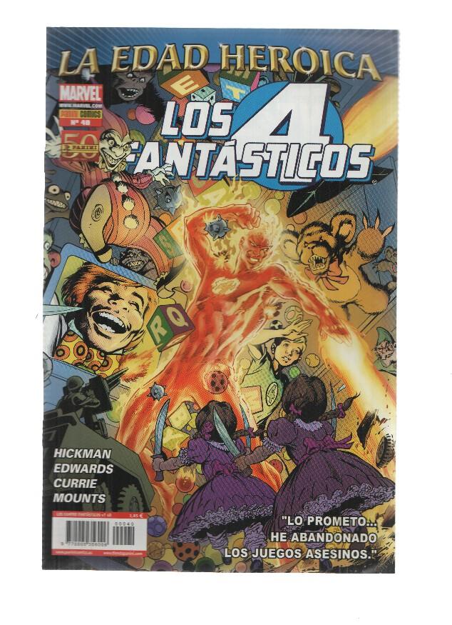LOS 4 FANTASTICOS, Volumen 7, Numero 40: Los 4 Frank-Tasticos (Panini 2011)