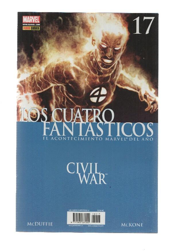 LOS 4 FANTASTICOS, Volumen 1, Numero 17: Soliamos ir al Supermercado, Da hasta que Duela (Panini 2007)