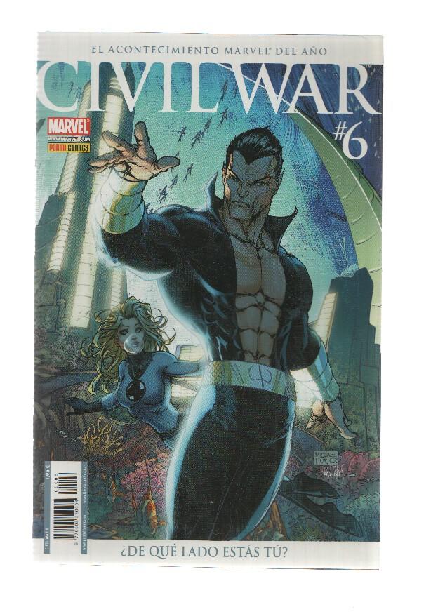 CIVIL WAR, Volumen 1, Numero 06: Civil War (Panini 2007)