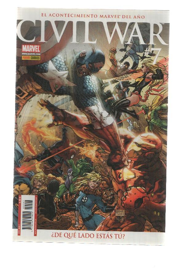 CIVIL WAR, Volumen 1, Numero 07: Civil War (Panini 2007)