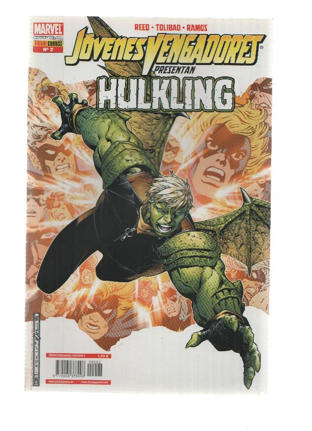 JOVENES VENGADORES PRESENTAN, Numero 02: Hulkling (Panini 2008)