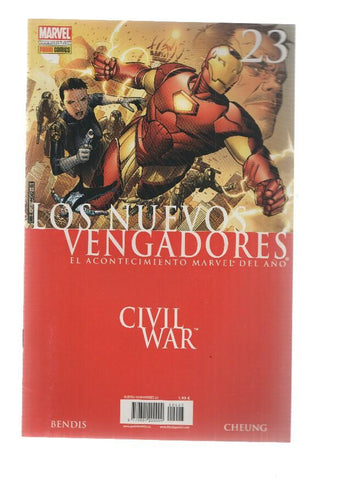 LOS NUEVOS VENGADORES, Volumen 01, Numero 23: Desnudos 5 (Panini 2007)