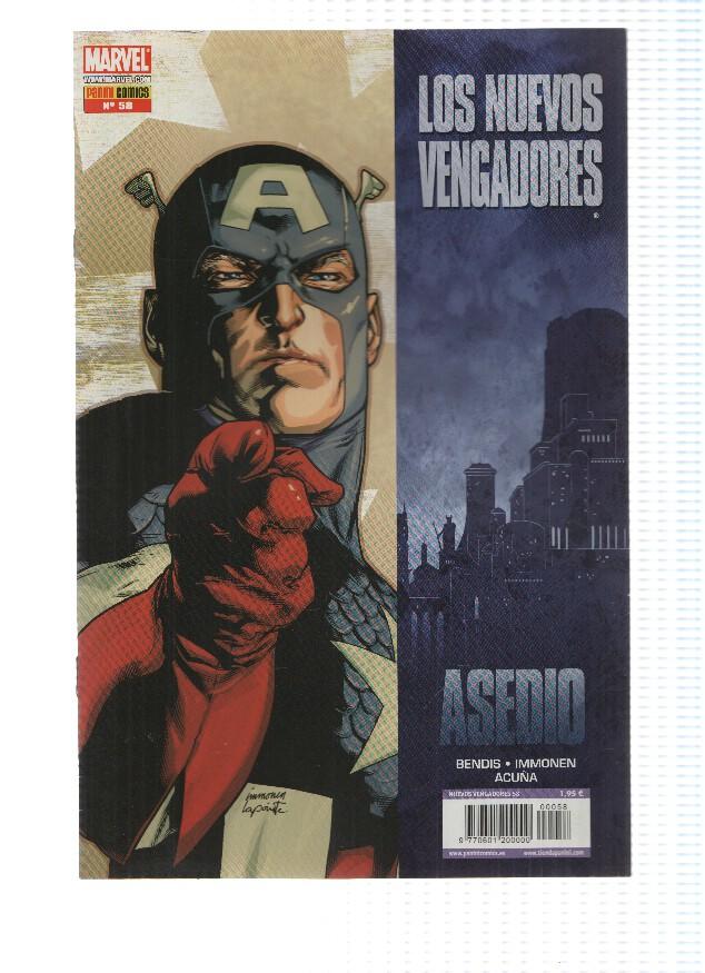 LOS NUEVOS VENGADORES, Volumen 1, Numero 58: Asedio 1 (Panini 2010)