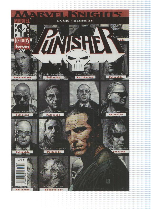 Marvel Knights: PUNISHER, Numero 29: Las Calles de Laredo (Forum 2003)