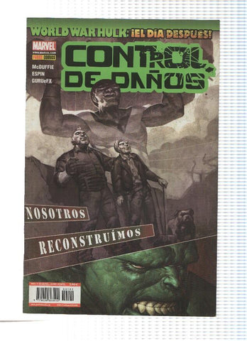 WORLD WAR HULK: CONTROL DE DAÑOS: Que Ha pasado con toda la Diversion del Mundo (Panini 2008)