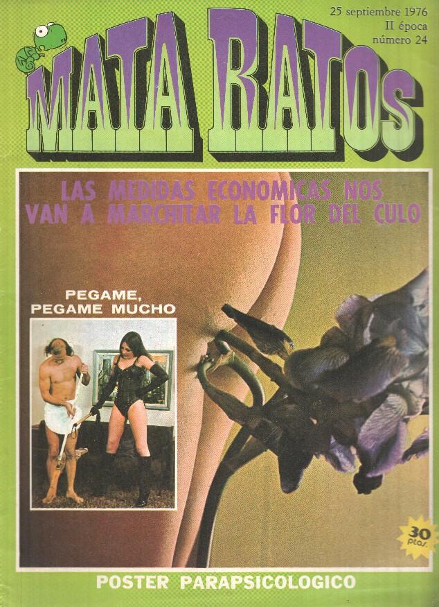Revista: MATA RATOS, II Epoca: Numero 24: Las Medidas Economicas (25 Septiembre 1976)