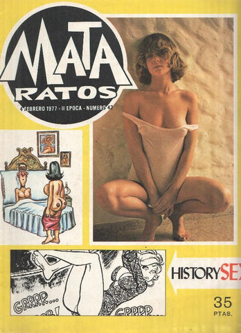 Revista: MATA RATOS, II Epoca: Numero 42: History Sex (04 Febrero 1977)