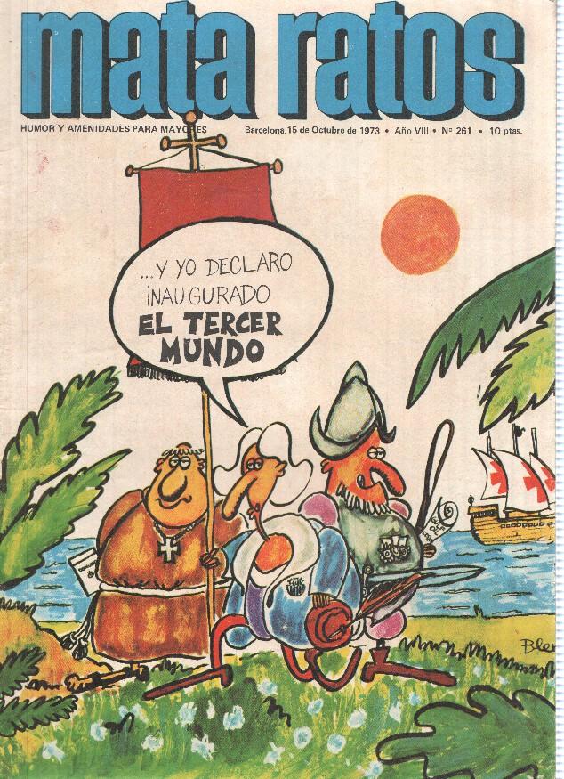 Revista: MATA RATOS, Año VIII, II Epoca: Numero 261 (15 Octubre 1973)