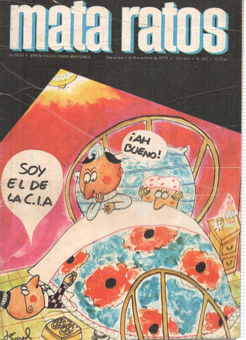 Revista: MATA RATOS, Año VIII, II Epoca: Numero 262 (01 Noviembre 1973)