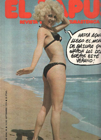 Revista: EL PAPUS, Año II, Numero 48: Las mujeres nos podran torear a pie ( 14 Septiembre 1974)
