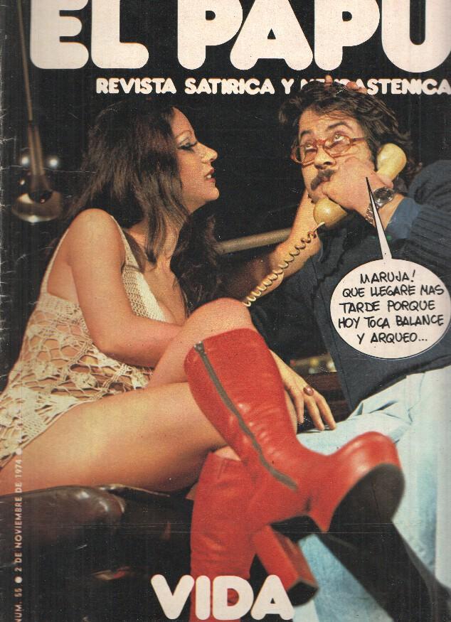 Revista: EL PAPUS, Año II, Numero 55: Vida Nocturna (02 Noviembre 1974)