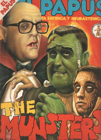 Revista: EL PAPUS, Año II, Numero 355: The Munsters (07 Marzo 1981)