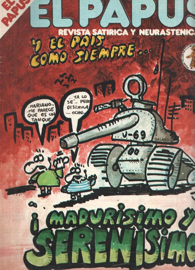 Revista: EL PAPUS, Año II, Numero 356: Madurisimo y Serenisimo (01 Marzo 1981)