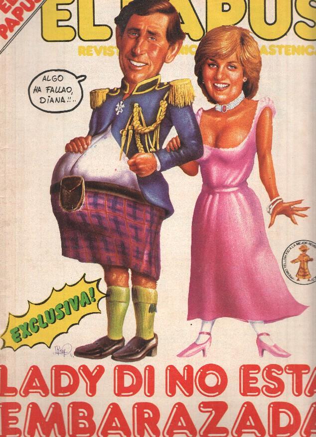 Revista: EL PAPUS, Año II, Numero 394: Lady Di no esta embarazada (06 Diciembre 1981)