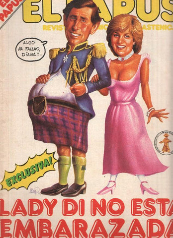 Revista: EL PAPUS, Año II, Numero 394: Lady Di no esta embarazada (06 Diciembre 1981)