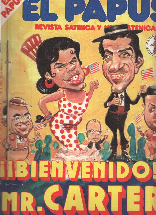 Revista: EL PAPUS, Año VIII, Numero 320: Bienvenido Mr.Carter (05 Julio 1980)