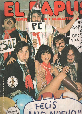 Revista: EL PAPUS, Año VII, Numero 242: Felis Año Nuevo (06 Enero 1979)