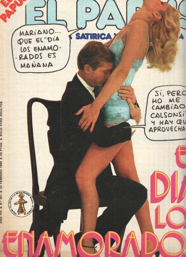 Revista: EL PAPUS, Año VIII, Numero 301: El Dia de los Enamorados (23 Febrero 1980)