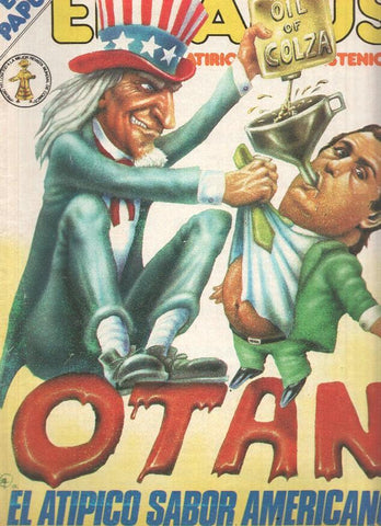 Revista: EL PAPUS, Año IX, Numero 374: OTAN, el atipico sabor americano (18 Julio 1981)