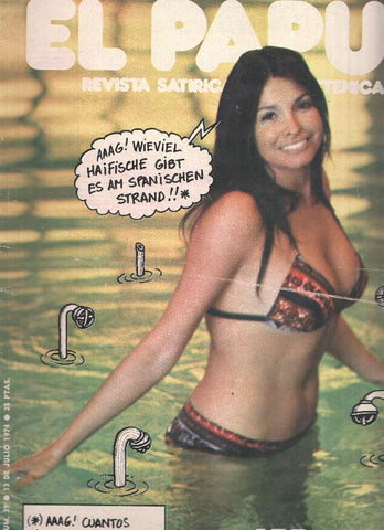 Revista: EL PAPUS, Año II, Numero 039: Las Extranjeras (13 Julio 1974)