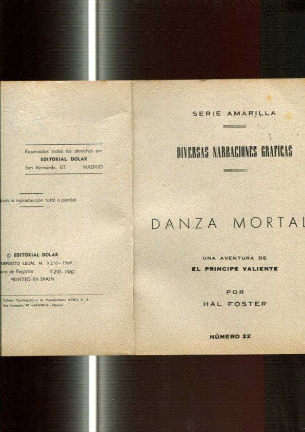 serie Sepia: El Principe Valiente numero 22: Danza mortal