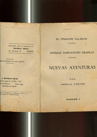 serie Sepia: El Principe Valiente numero 01: Nuevas aventuras