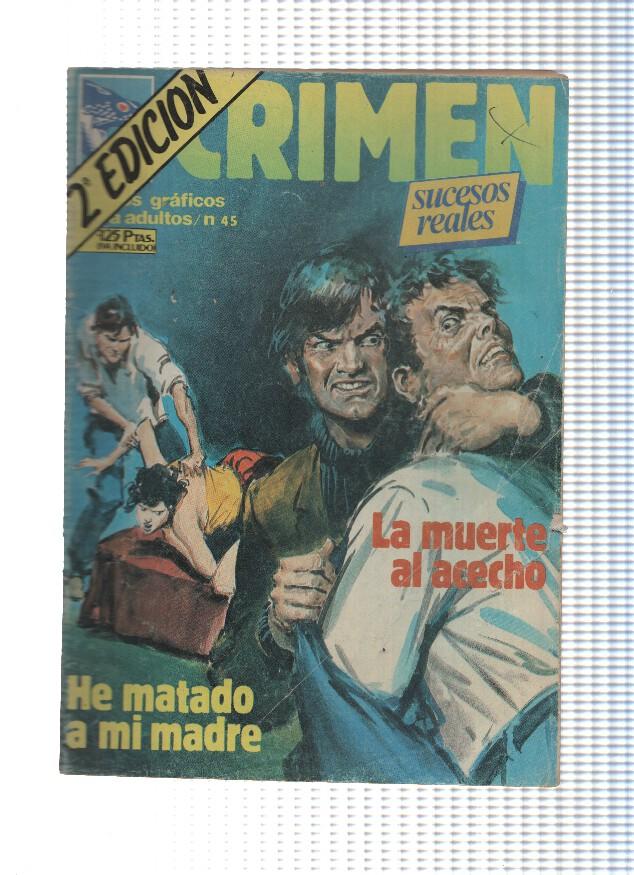 CRIMEN, Numero 45: La Muerte al Acecho / He Matado a mi Madre (Zinco 1981)