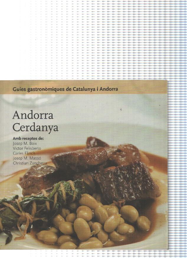 Guies gastronomiques de Catalunya numero 21, La cuina comarca a comarca num.21: Andorra. Cerdanya