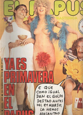 Revista: EL PAPUS, Año VIII, Numero 247: Ya es Primavera en el Papus (10 Febrero 1979)