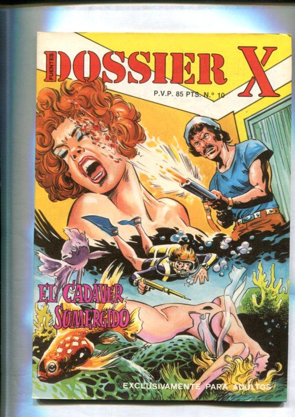 Dossier X numero 10: El cadaver sumergido