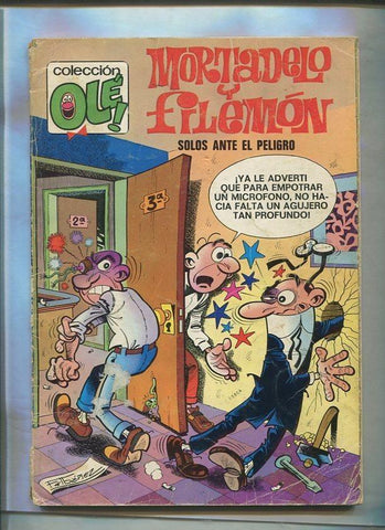 Coleccion Ole numero 121 (cuarta edicion noviembre 1984): Mortadelo y Filemon: Solos ante el peligro