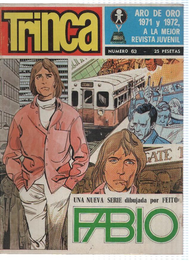Revista: TRINCA, Numero 63: Fabio - E.Feito (Doncel 1973)