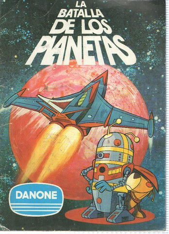 Album Cromos: LA BATALLA DE LOS PLANETAS - Faltan cromos (Danone)