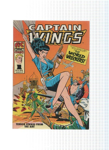 CAPTAIN WINGS, Volume 1, Numero 01: World Wreckers (Ac Comics 1994)