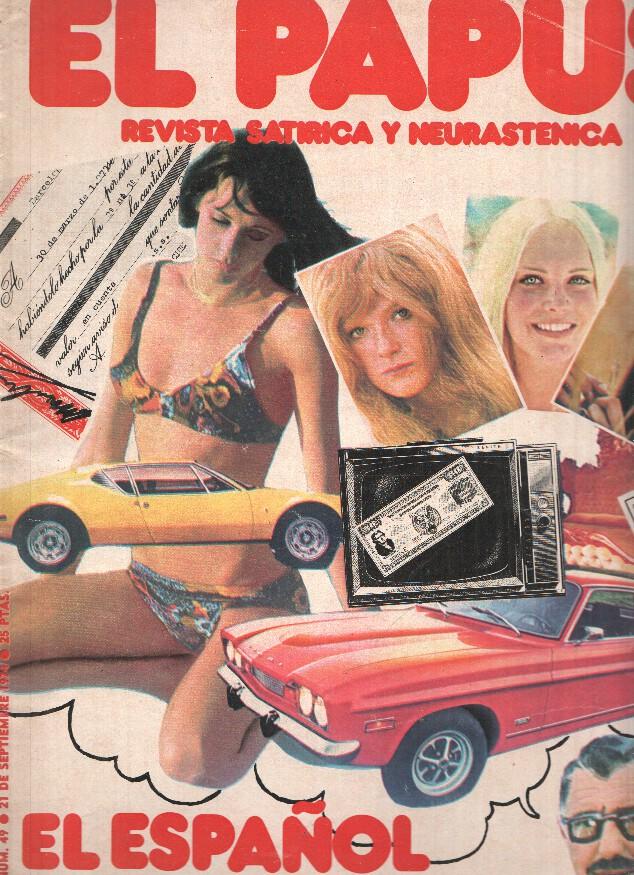 Revista: EL PAPUS, Año II, Numero 049: El Español Medio (21 Septiembre 1974)