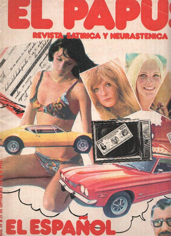 Revista: EL PAPUS, Año II, Numero 049: El Español Medio (21 Septiembre 1974)