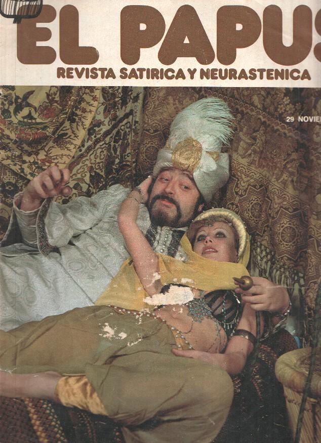 Revista: EL PAPUS, Año III, Numero 096: Noches de Bagdad (29 Noviembre 1975)