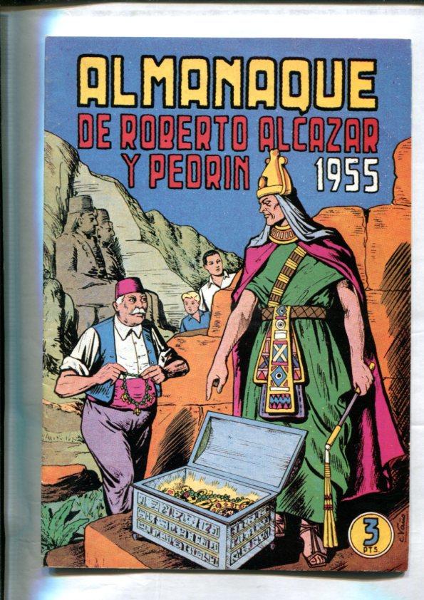 Facsimil: almanaque Roberto Alcazar y Pedrin para 1955 La momia resucitada