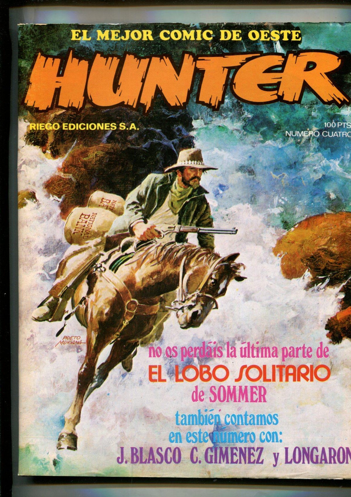 El mejor comic del oeste Hunter numero 04