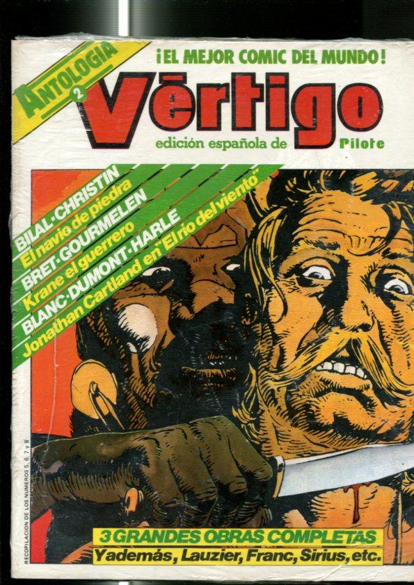 Antologia Vertigo de Nueva Frontera numero 2 con los numeros 5 al 8
