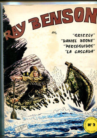 Ray benson numero 2: Grzzly-Daniel Boone-Perseguidos-La cascada