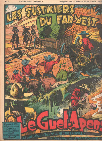 Collection HURRAH!, Numero 02: LES JUSTICIERS du FAR WEST - Le Guet-Apens (1949)