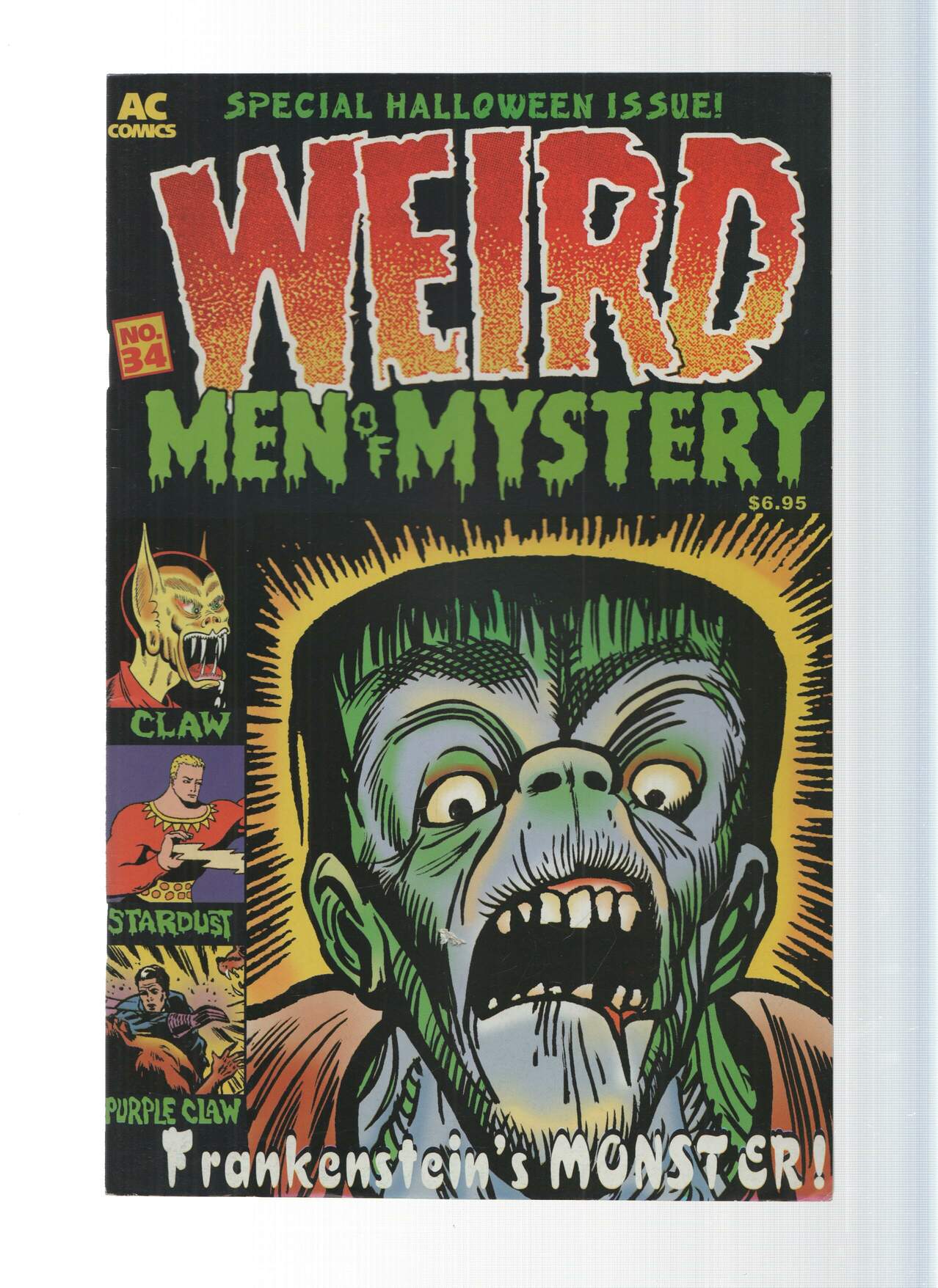 MEN OF MYSTERY, Numero 34: SPECIAL HALLOWEEN Weird Issue (AC Comics 2001)