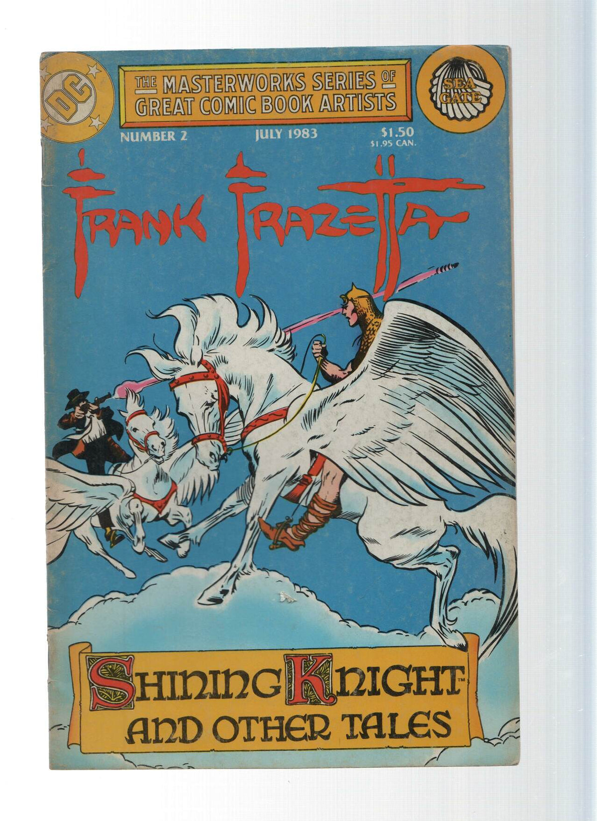 The Masterworks Series of Great Comic Book Artist, Numero 02: FRANK FRAZETTA - Shining Knight (DC 1983)