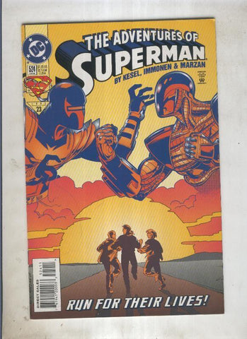 The adventures of superman 524 run for their lives