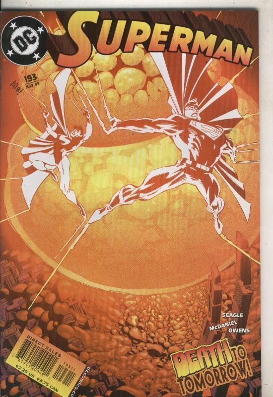 Superman numero 193