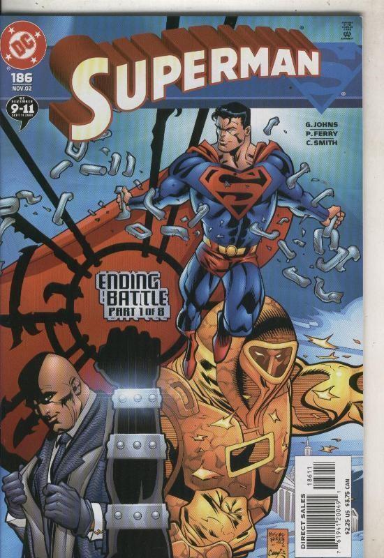 Superman numero 186