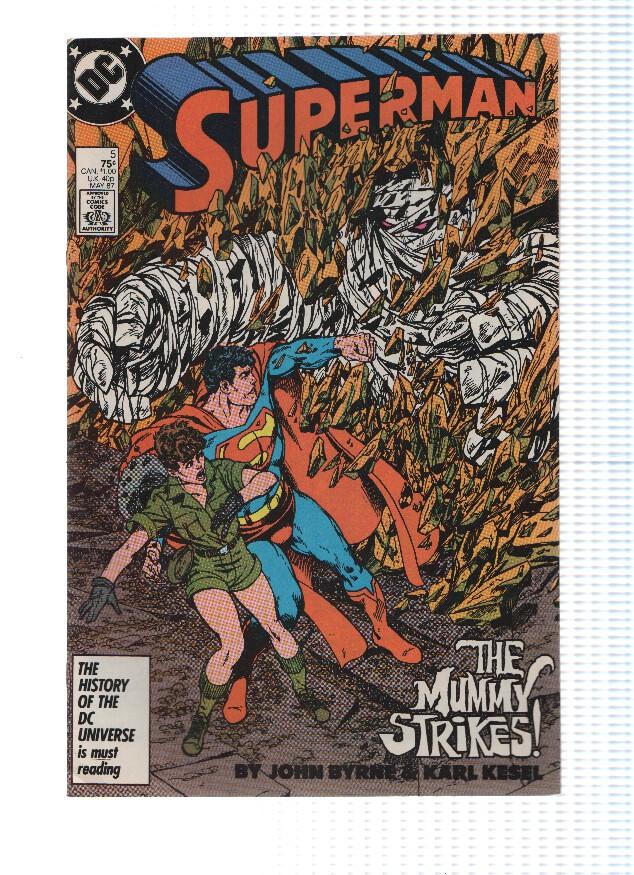 SUPERMAN, Volume 2, Numero 05: The Mummy Strikes (DC Comics)