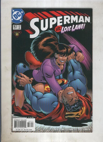 Superman vs lois lane numero 157