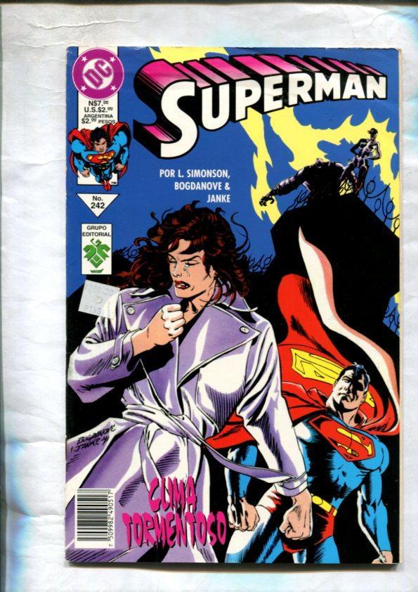 Superman de Vid numero 242: Clima tormentoso